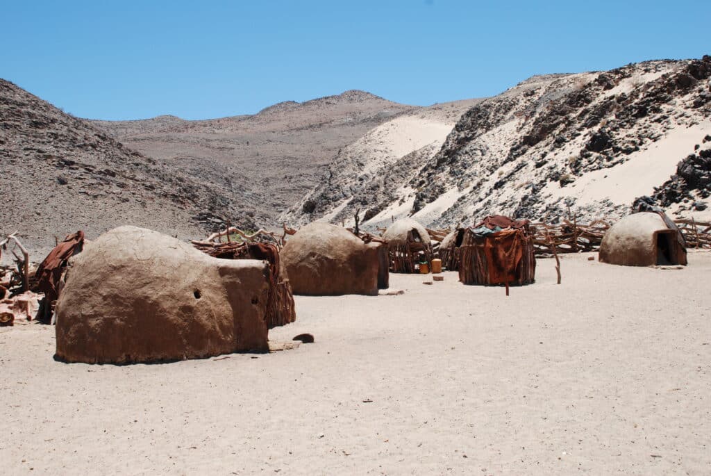 Village Himba Bushman Candle