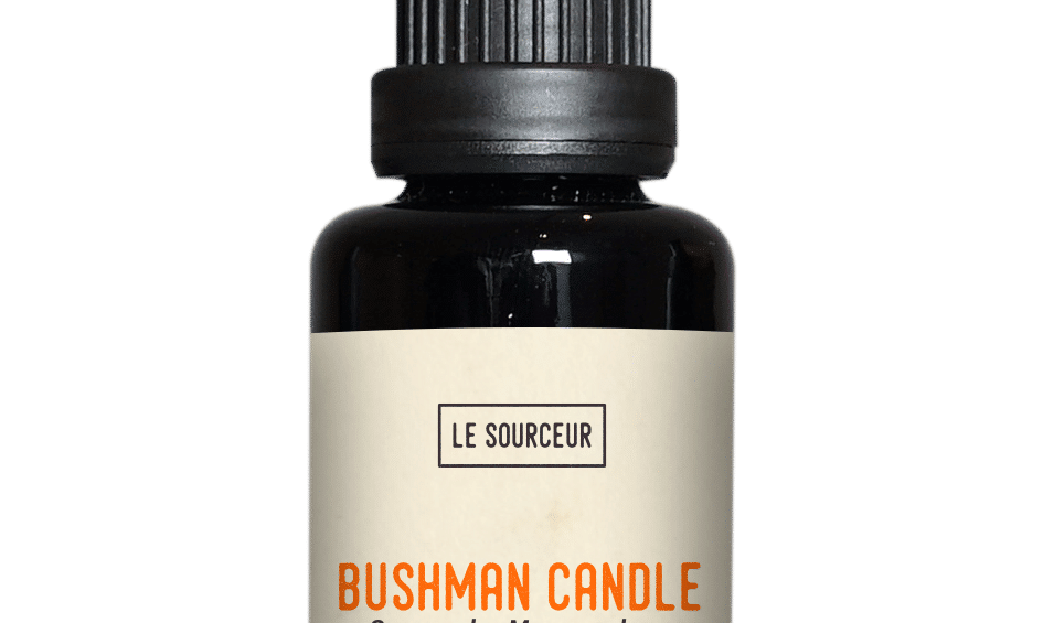 Flacon d'oléorésine de Bushman Candle