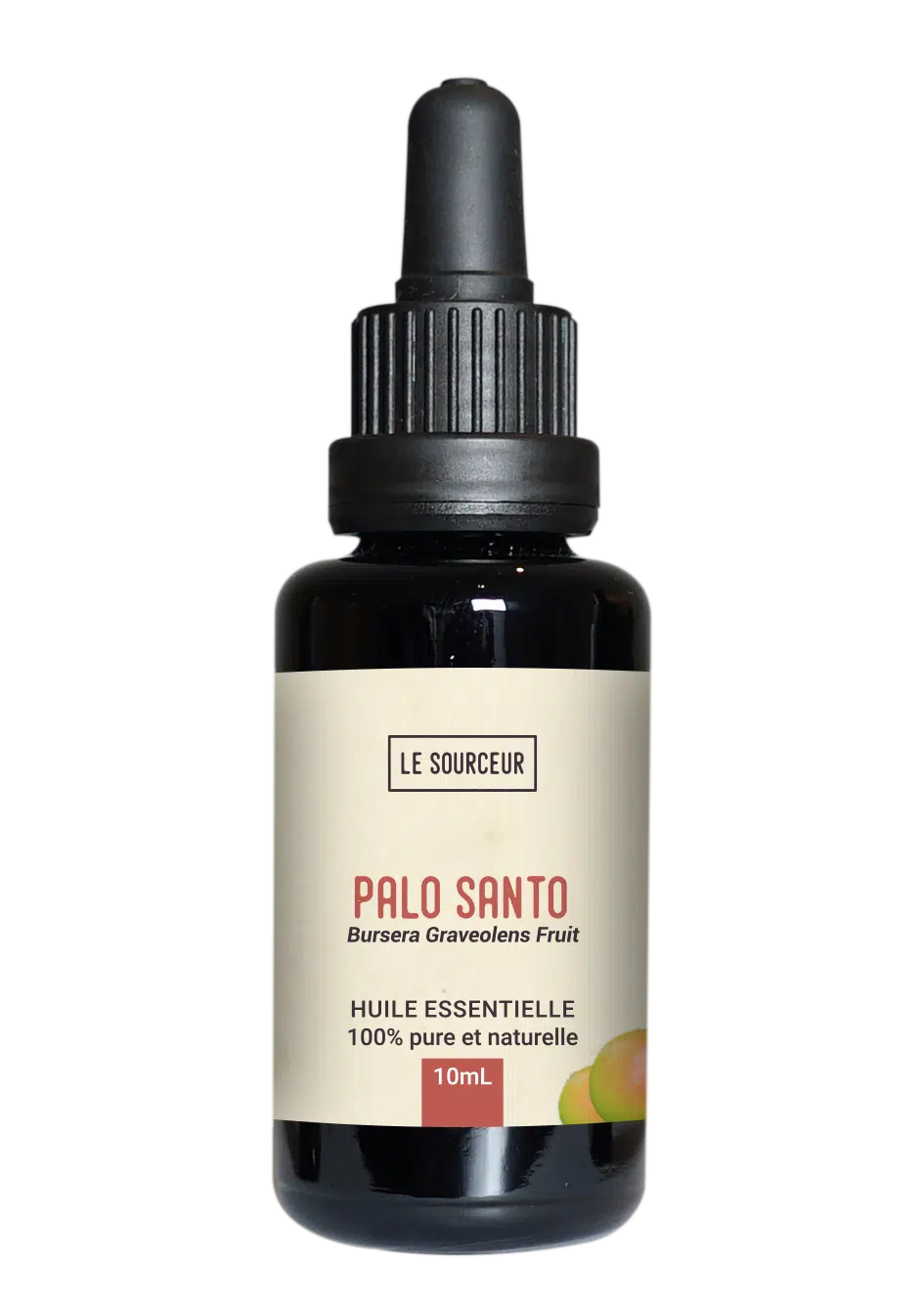 Bottle of Palo Santo essential oil