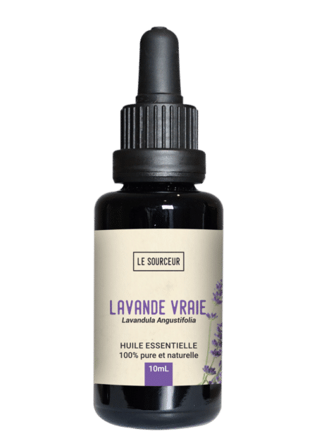 Bottle of True Lavender essential oil