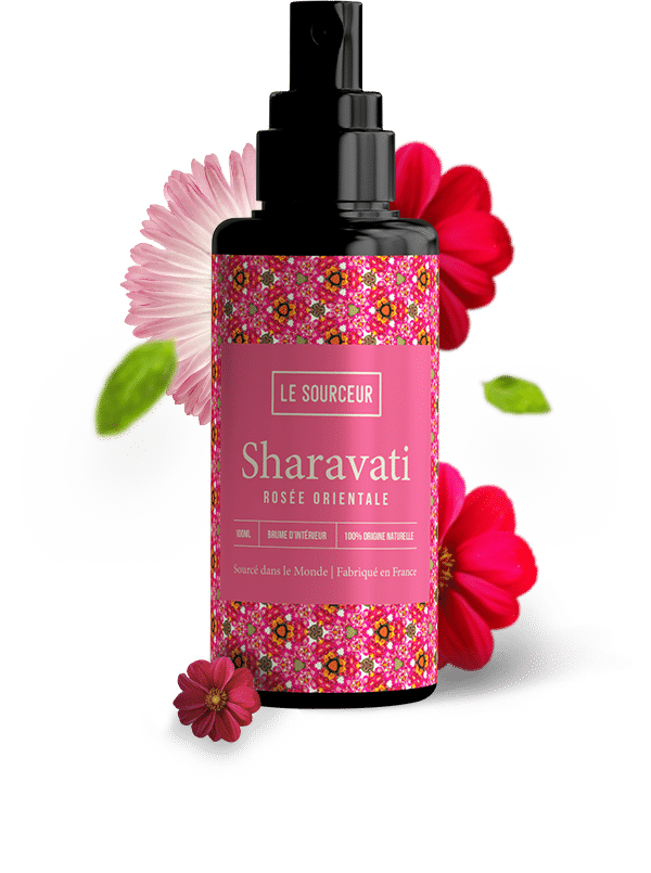 Sharavati perfumed mist bottle and its components